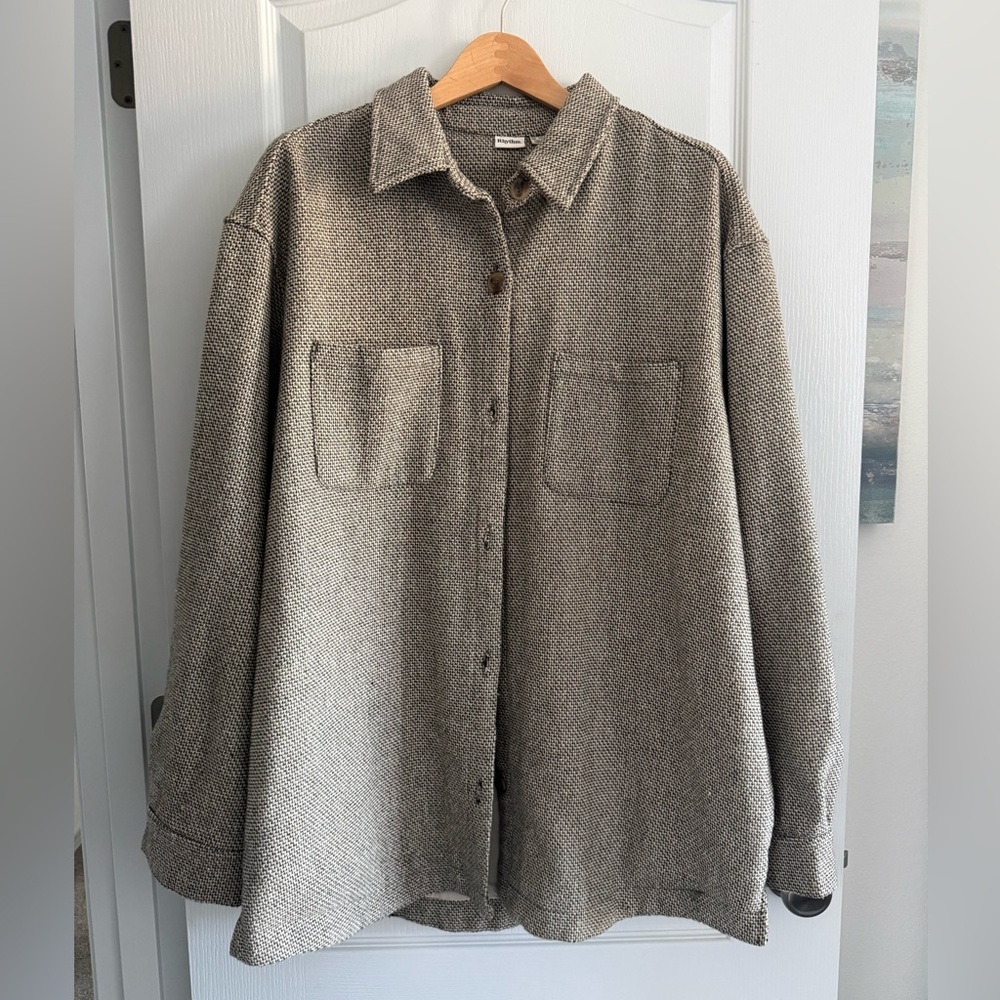Rhythm Textured Shirt Jacket